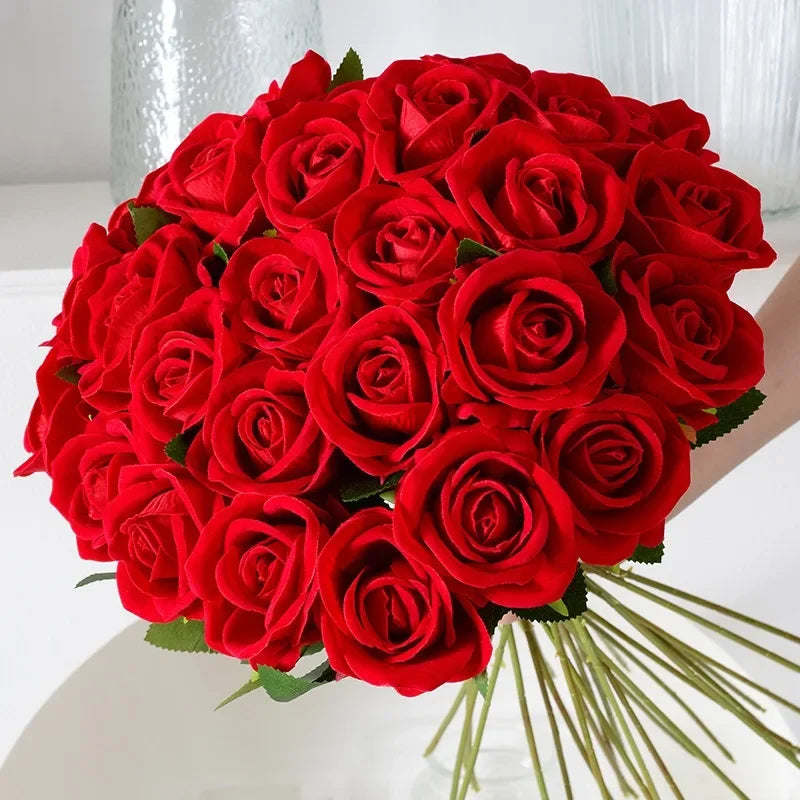 100 artificial rose wines set for wedding decoration party