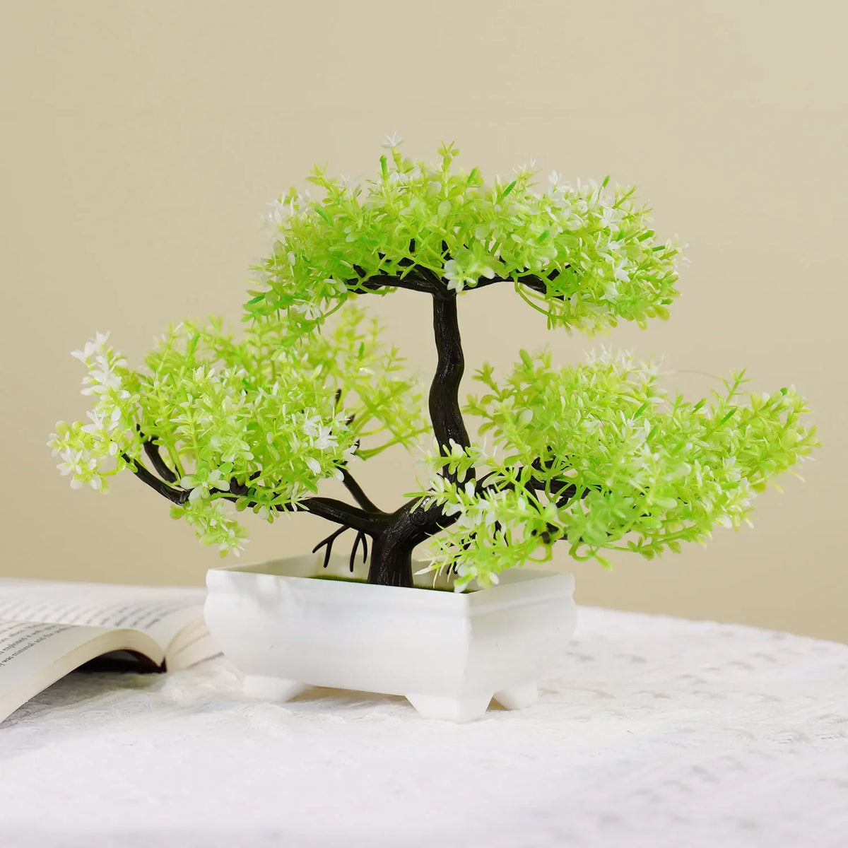 Artificial plants bonsai small tree interior and exterior decoration - view 2