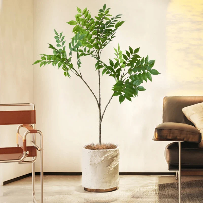 Large artificial plants fake ficus decorative tree for indoor and outdoor - view 2