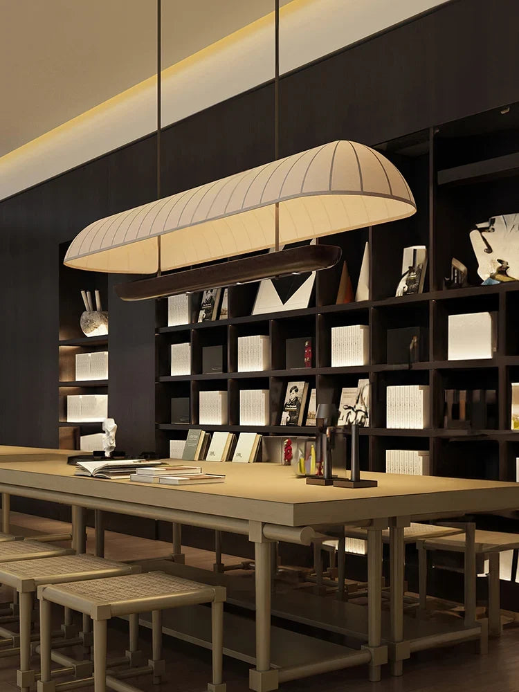 Japanese and Korean chandelier for coffee and tea salon - view 2