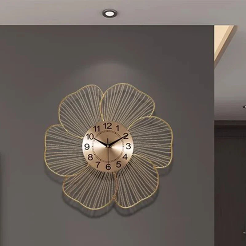 Metal design wall clock for modern and sleek interior - view 8