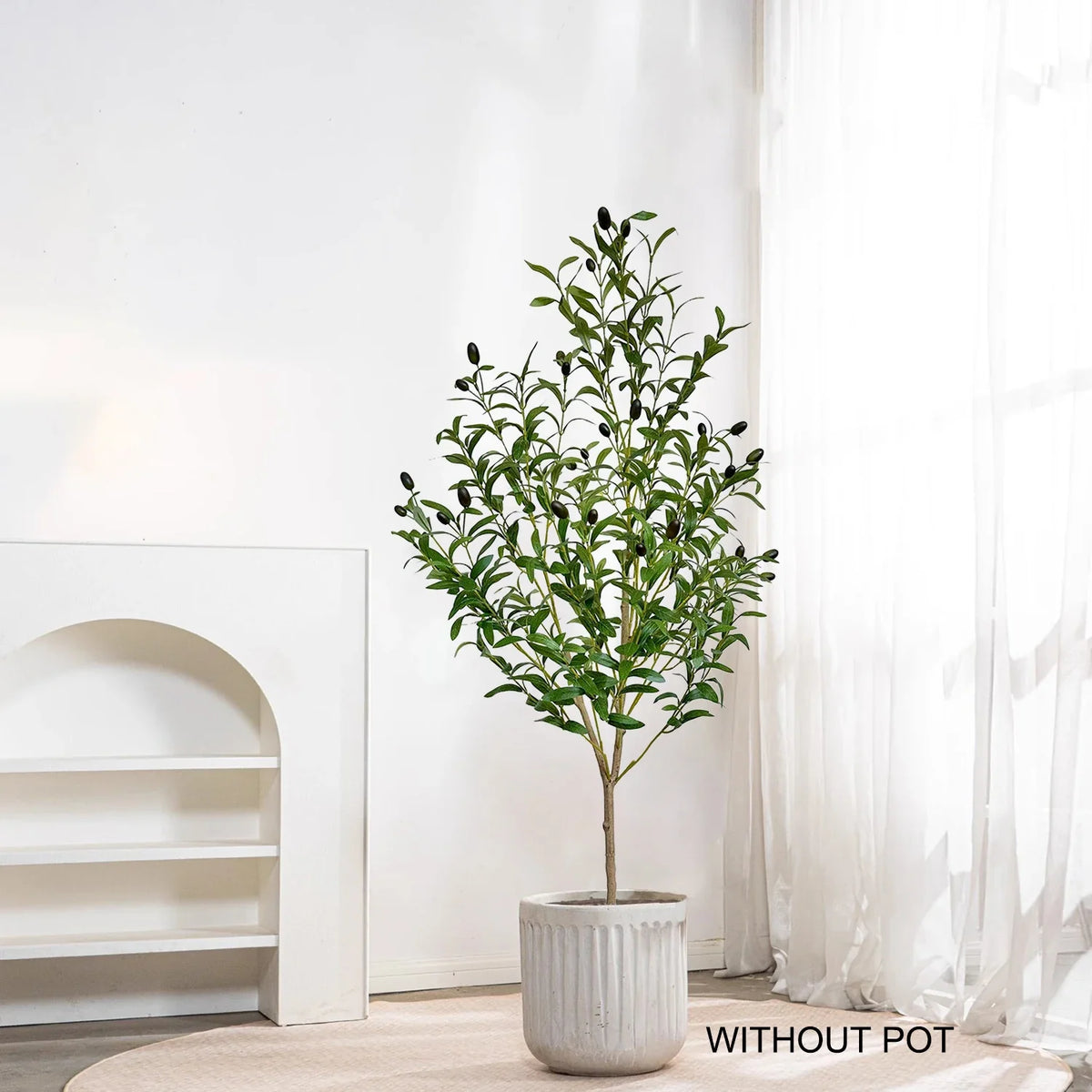 Artificial olive branch for interior decoration and wedding - view 3