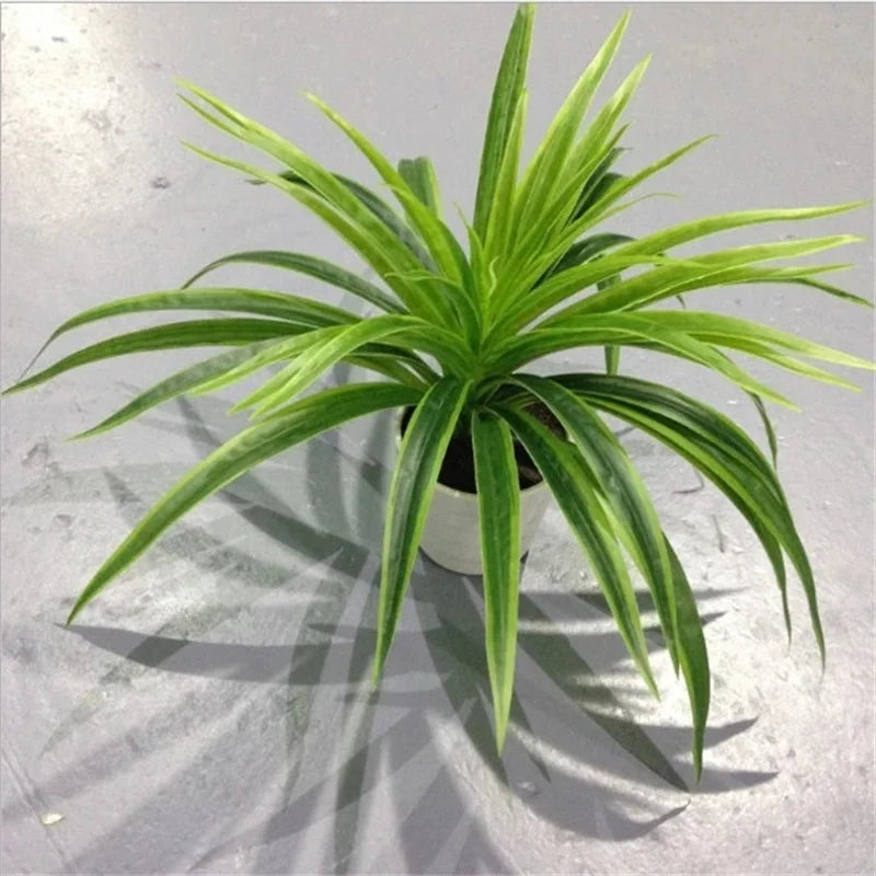 Artificial plants decorative chlorophytum for indoors without pot - view 3