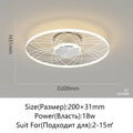 Modern Nordic chandelier ultra gloss decorative pendant light - F 20 cm / Cold Light No Remote