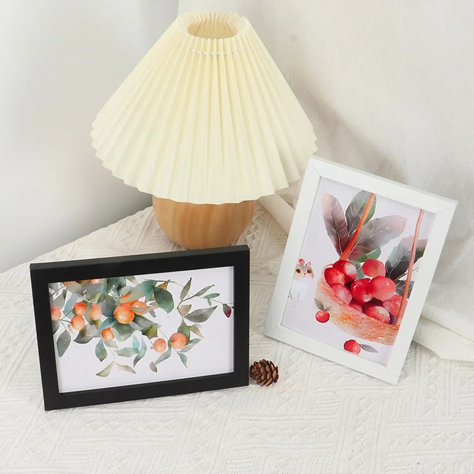 Wooden photo frame for hanging with Plexiglas for photo decoration - view 5
