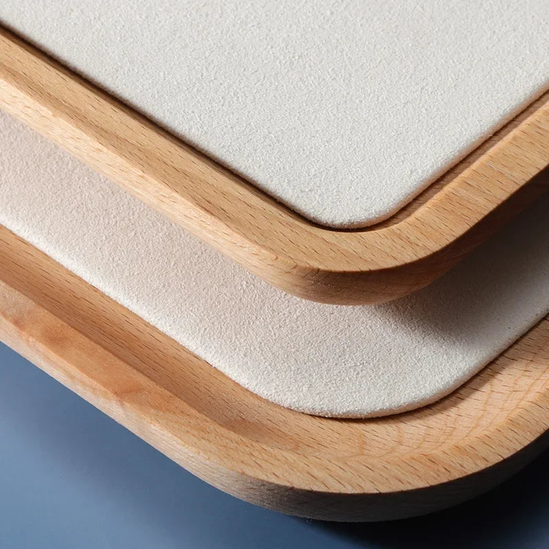 Wooden storage tray for jewelry watches and necklaces - view 9