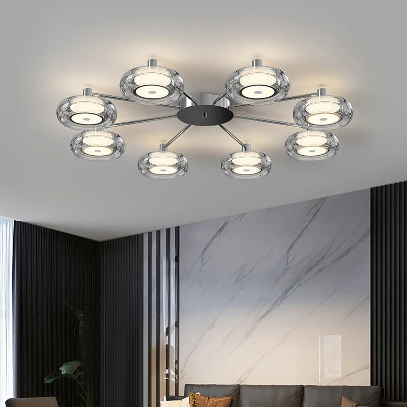 Italian ceiling lamp design modern interior lighting minimalist luxury - view 4
