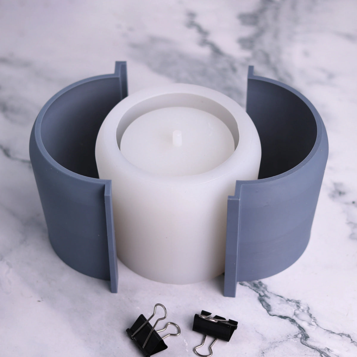 Large Size Planter Pot Mold Concrete  Planter Pot Silicone Molds DIY Clay Plaster Mold Creative Flower Pot Silicon Molds - view 5