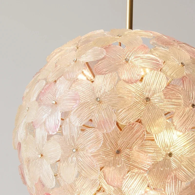 Modern glass pendant light for retro design interior decoration - view 4