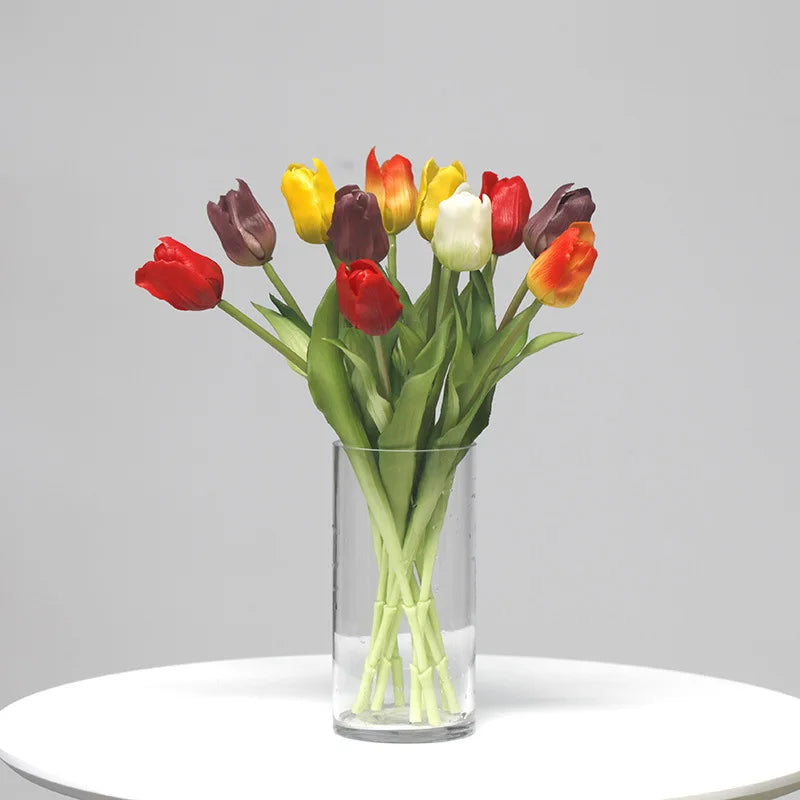 Realistic artificial tulips for wedding decorations and parties - view 4