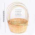 Multifunction Rattan Hand-made storage basket for kitchen or flowers