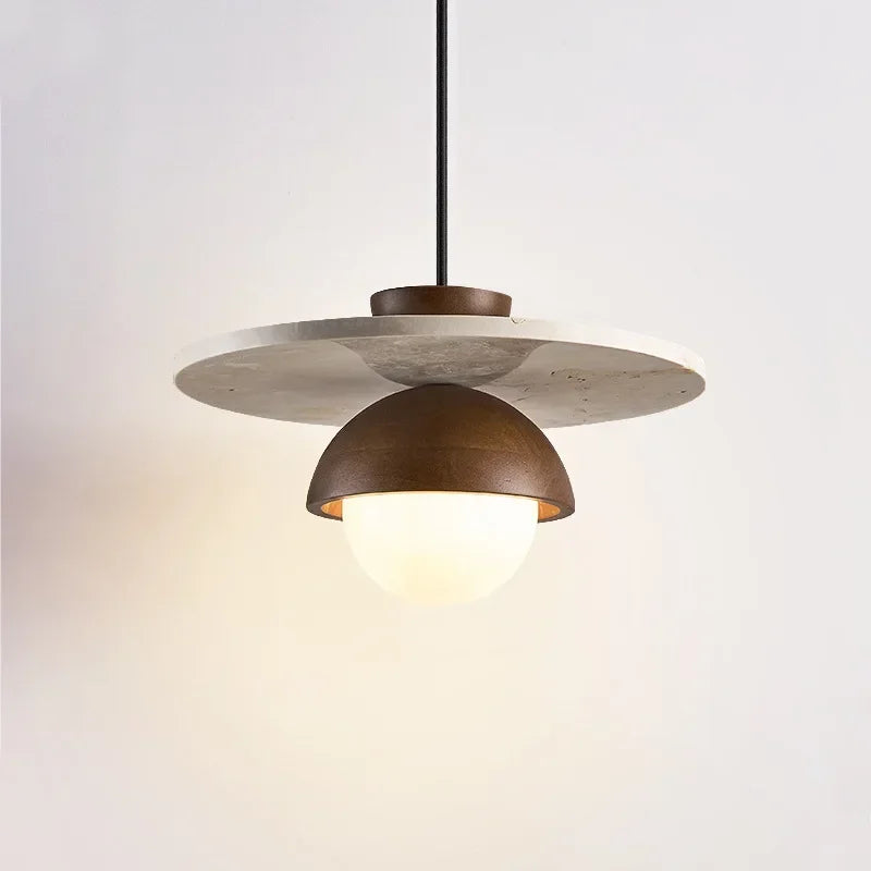 Modern LED during lamp, walnut stone during lamp, bedside lamp, indoor home decoration - view 2