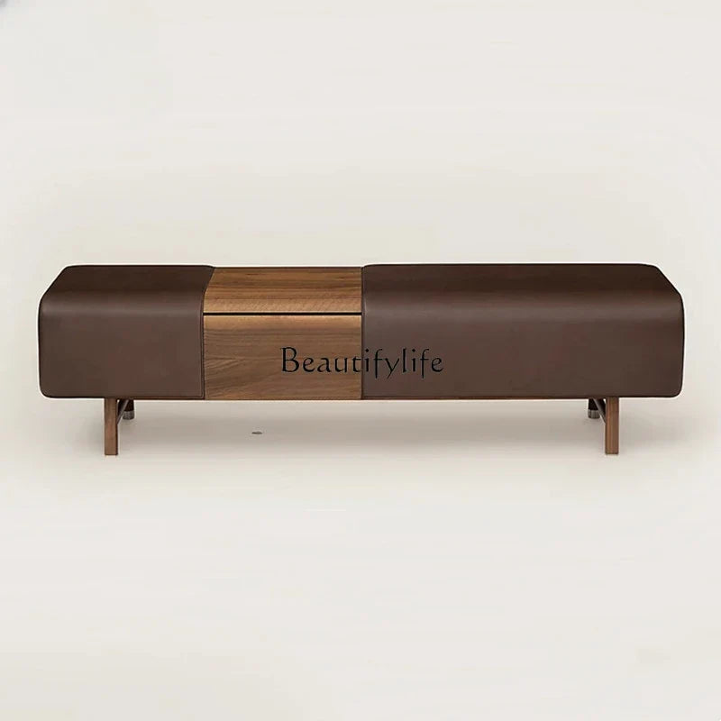 Light and simple Italian luxury stool for bench and sofa - view 7