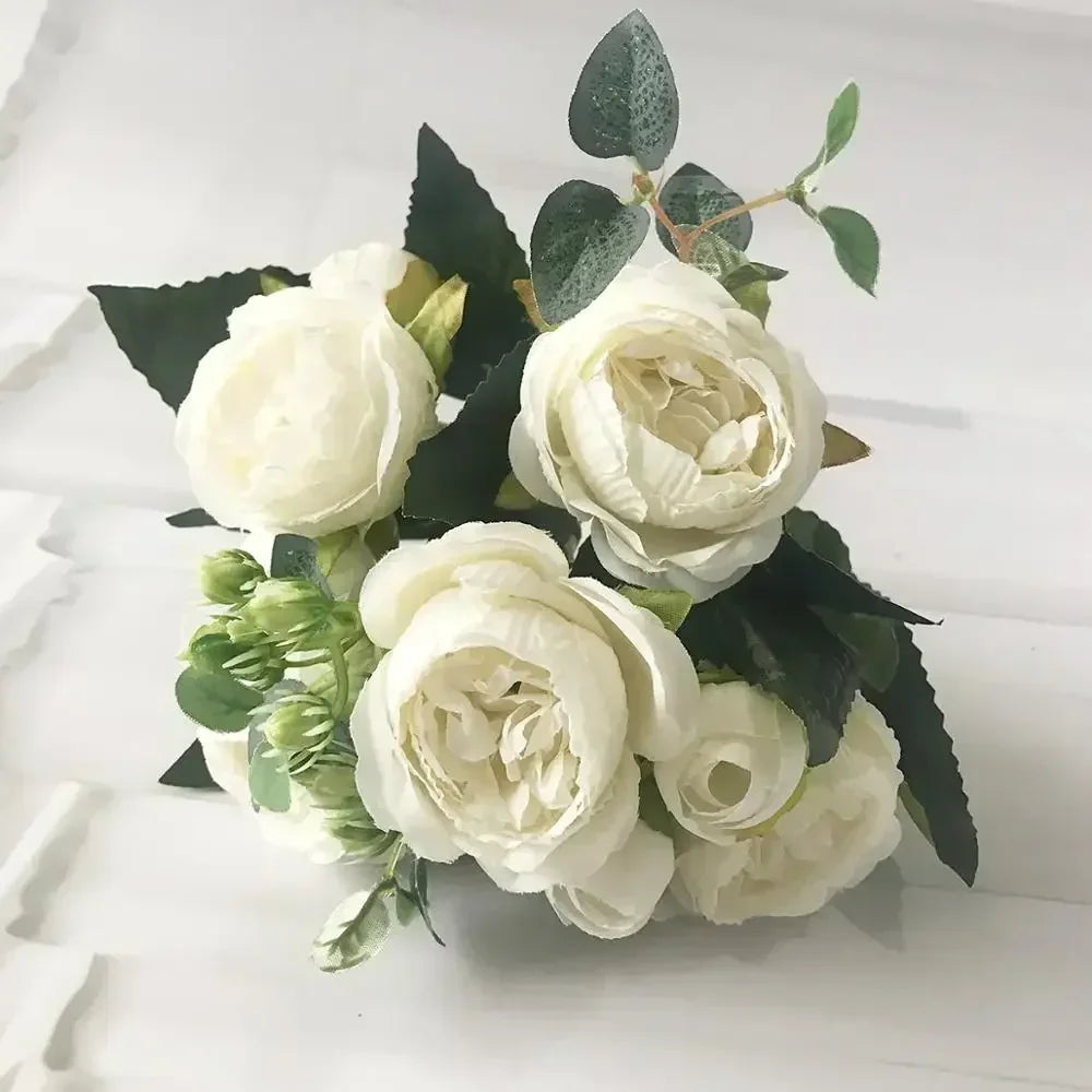 Small bouquet of artificial flowers for spring and festive decorations - 20