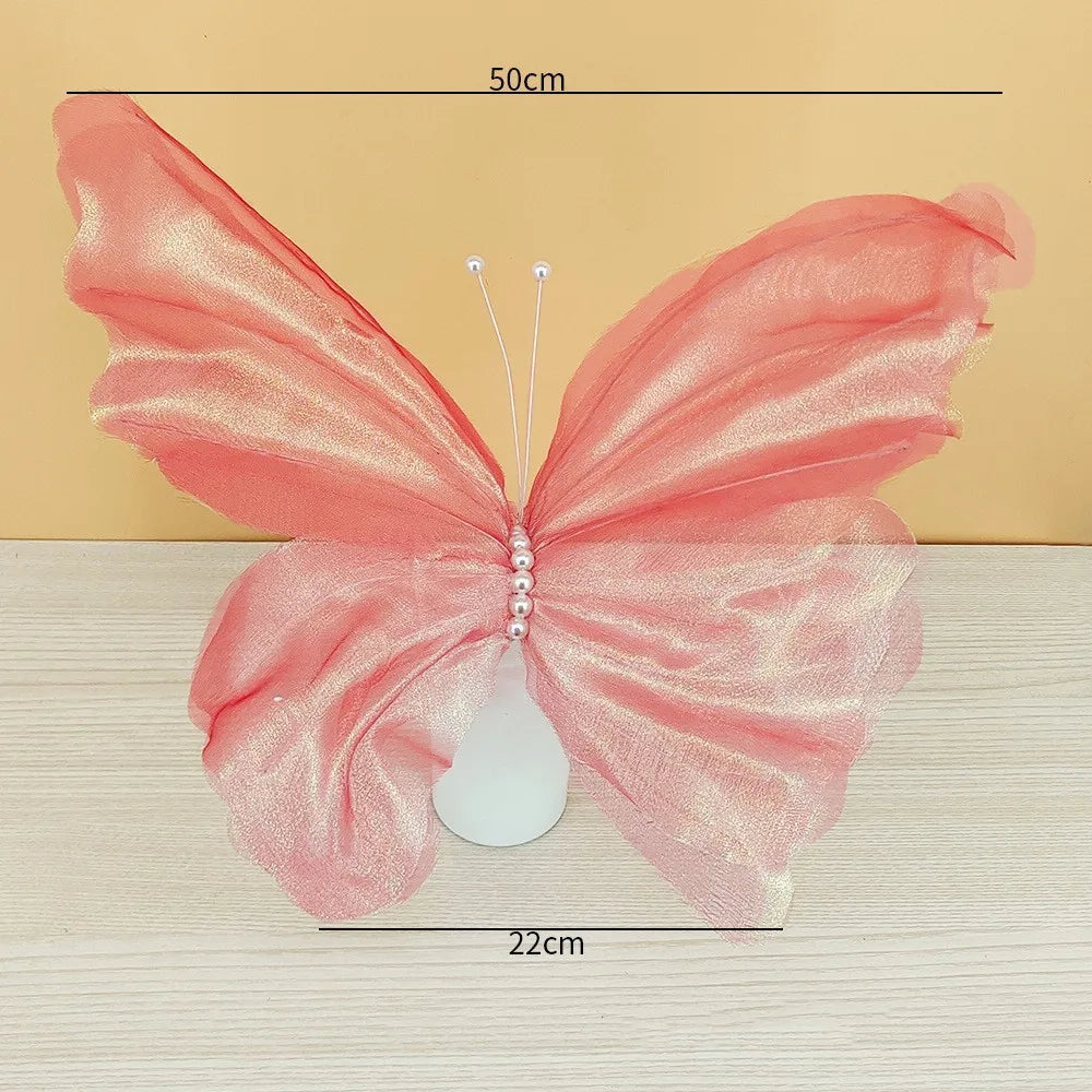 Giant butterflies decoration for baby shower wedding anniversary - view 4