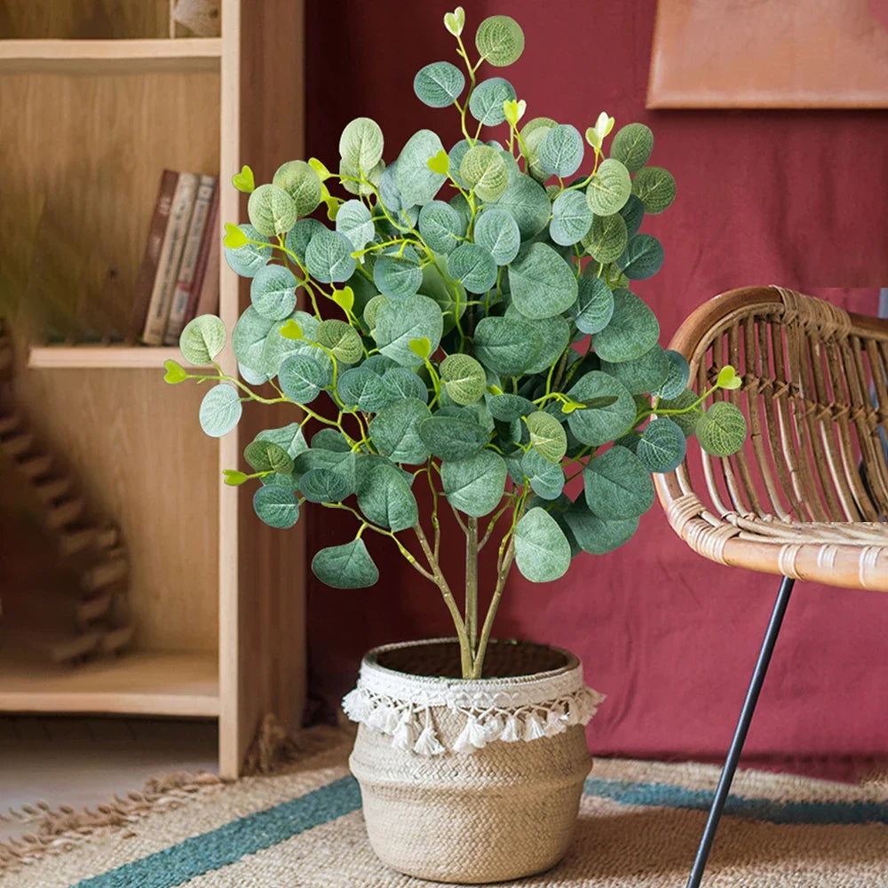 Artificial eucalyptus plants for interior and exterior decoration - view 3