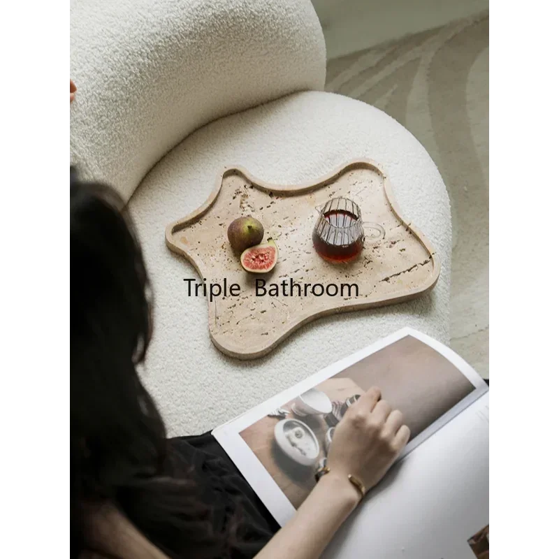 Vintage stone top for decoration and storage - view 4