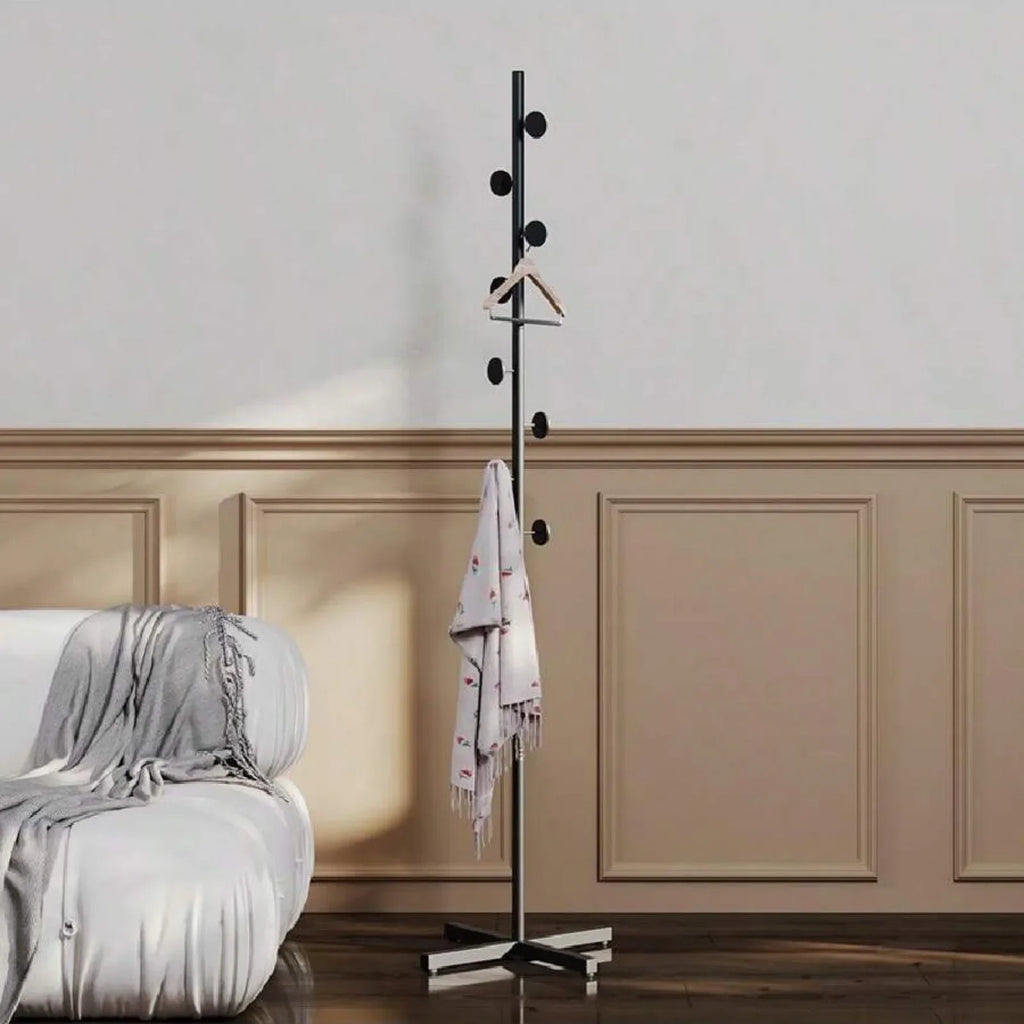 Modern hanger on foot design for stylish interior clothing - view 3