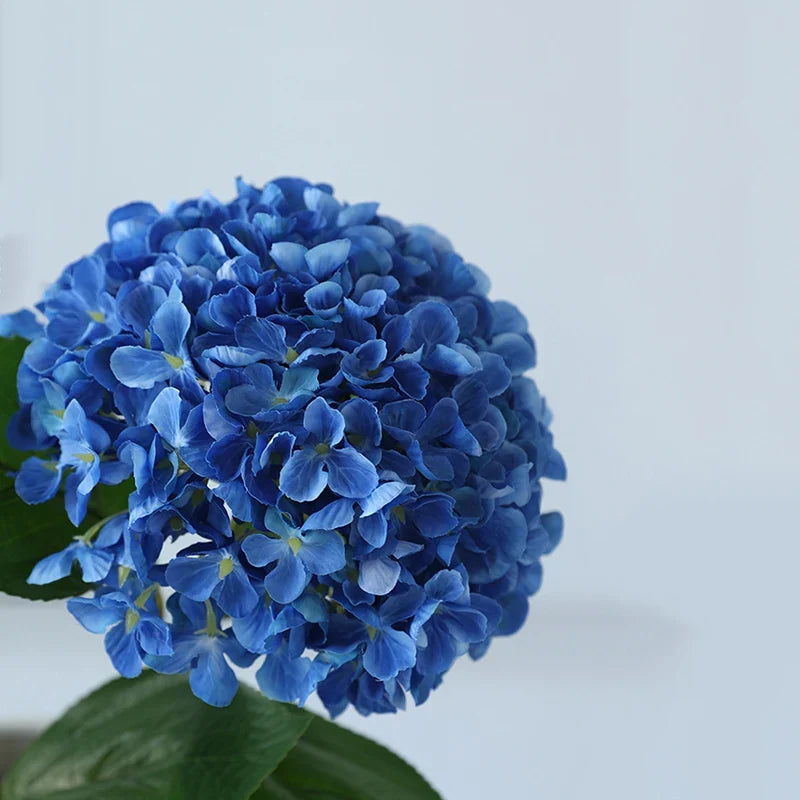 New Silk Simulation Hydrangea Flower European Style Home Decoration,Wedding Floor Arrangement Large Hydrangea Flower - view 5