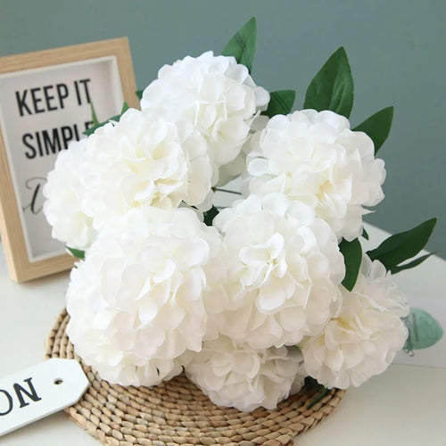 10 artificial dandelion bouquets for interior decoration and events - view 2