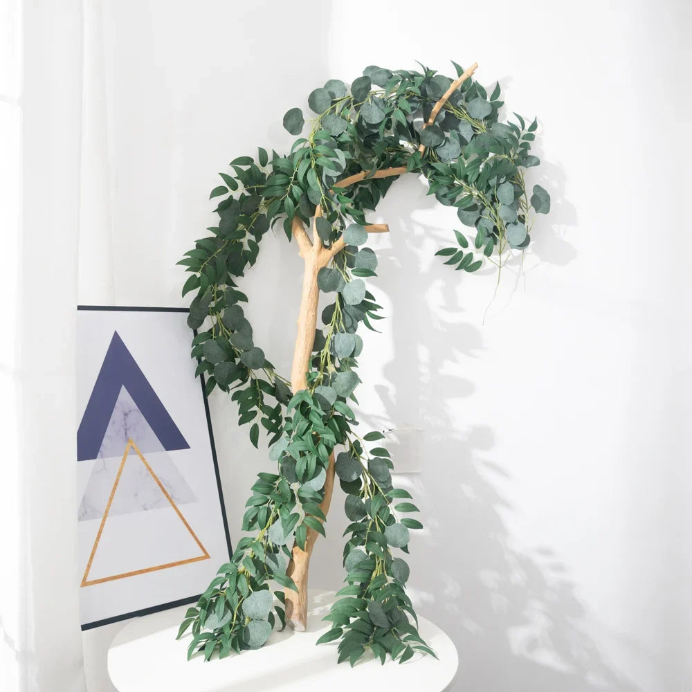 Artificial plant eucalyptus vine silk for interior and exterior decoration - view 5
