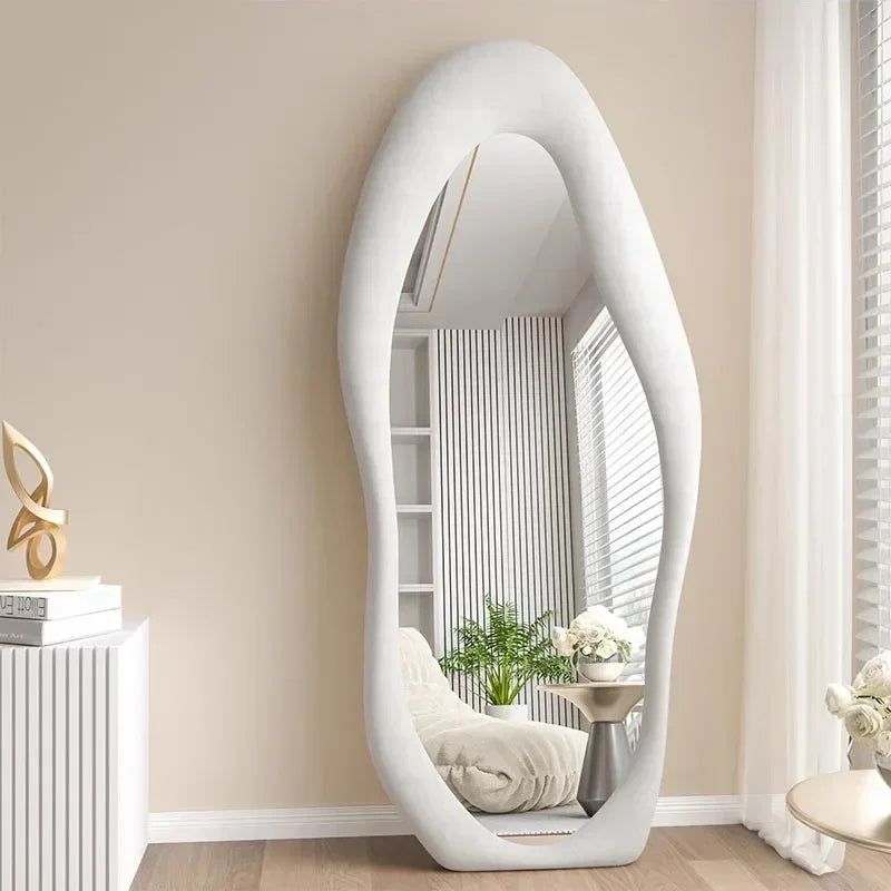 Corrugated mirror integral Nordic design for interior decoration - view 4