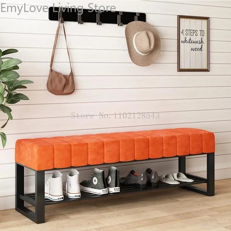 Modern Nordic changing stools furniture for living room and storage - view 5