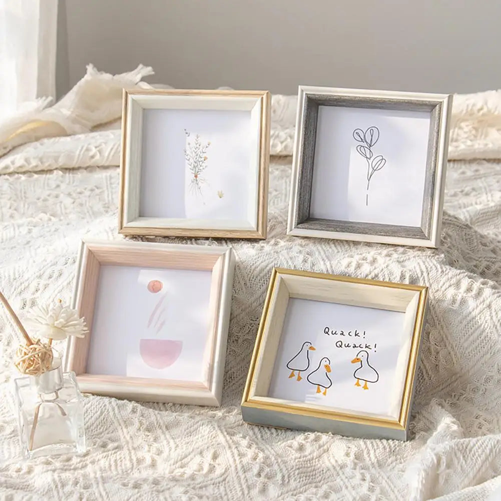 Nordic decorative style photo square frame to hang on the wall