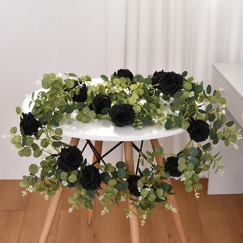Artificial decorative plants vines and eucalyptus - view 6