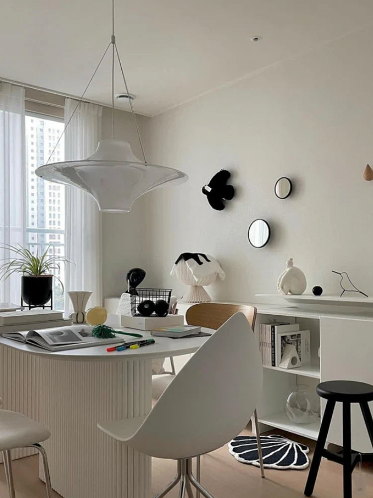 Acrylic pendant light minimalist UFO shape for various spaces - view 5