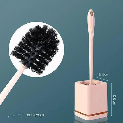 Silicone brush holder set for pendant light cleaning - Pink