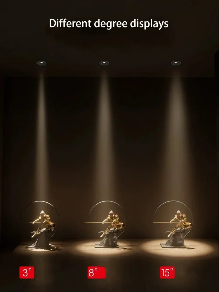 Ultra fine led spot with beam angle for interior lighting - view 2