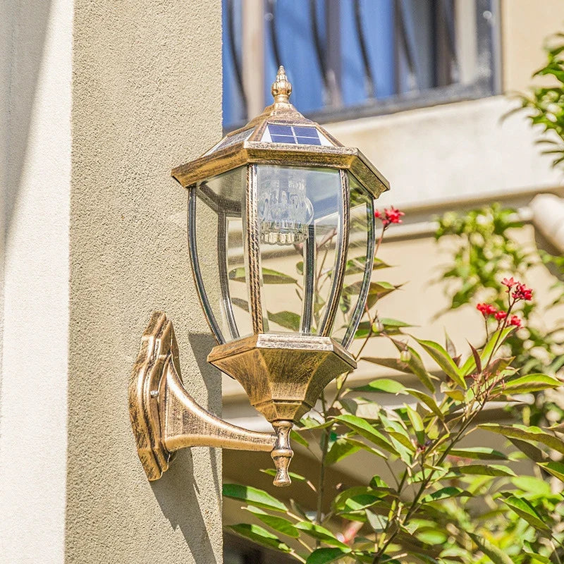 Outdoor solar lamp for garden lighting and walkway - view 3