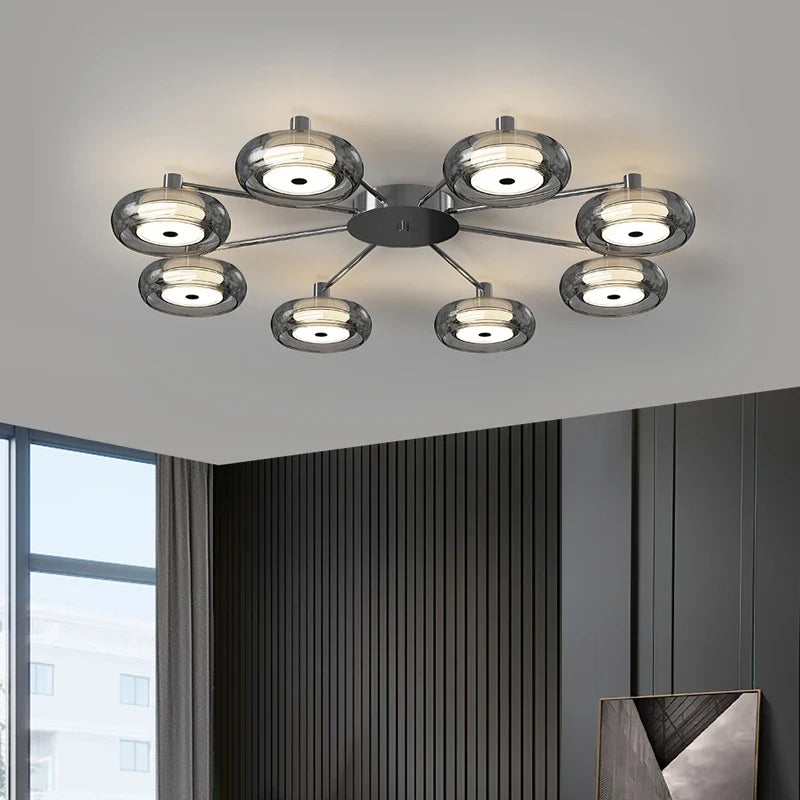 Italian ceiling lamp design modern interior lighting minimalist luxury