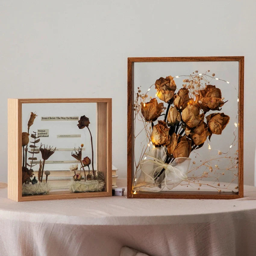 3d photo frame with flowers for wedding decoration