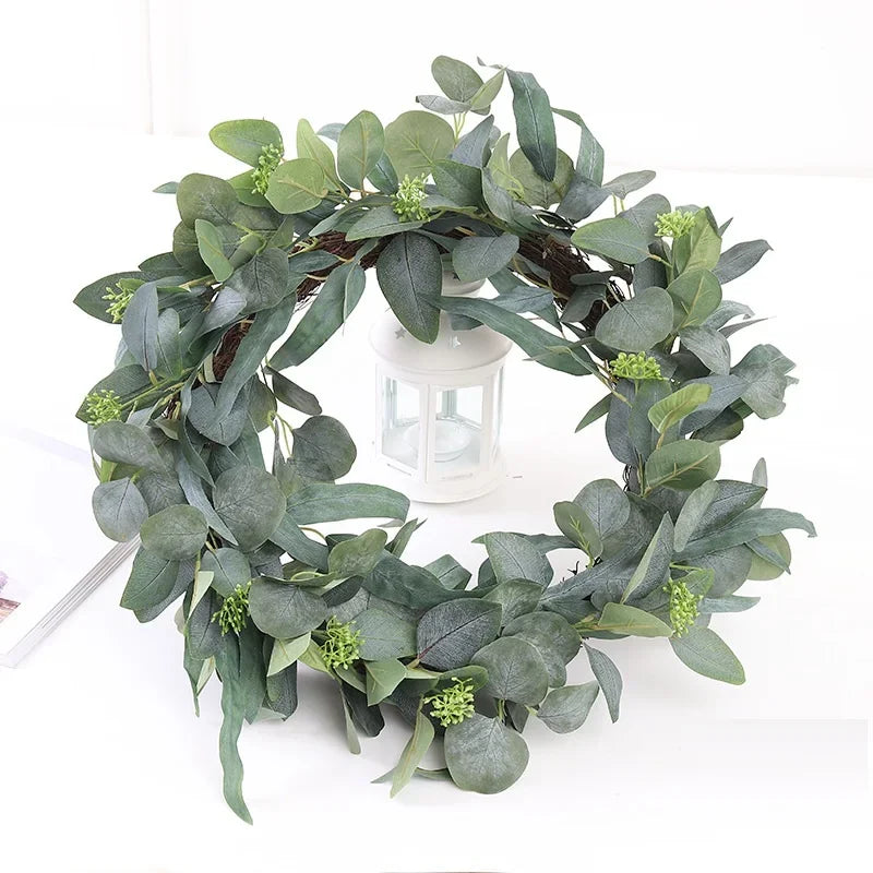 Artificial eucalyptus vines for wedding decoration and events - view 3