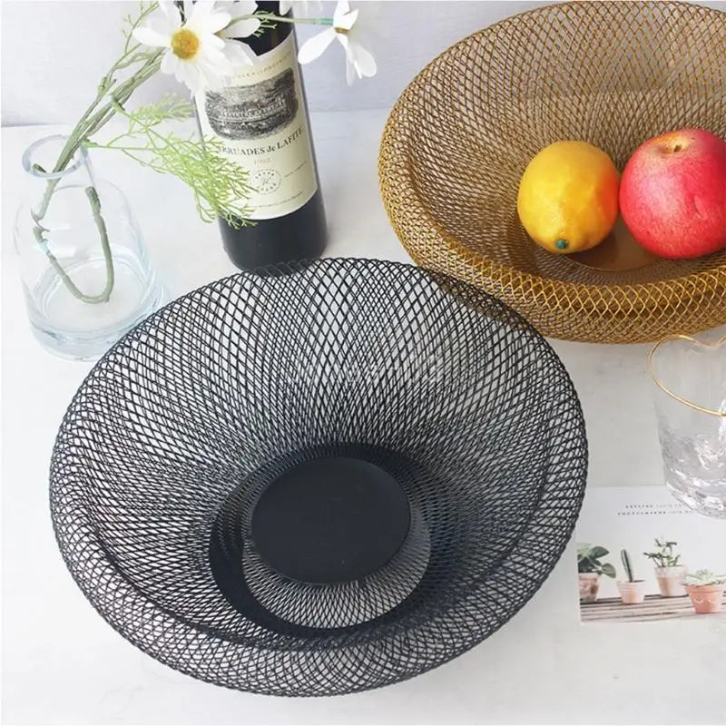 Iron fruit basket in creative and functional Nordic style - view 2
