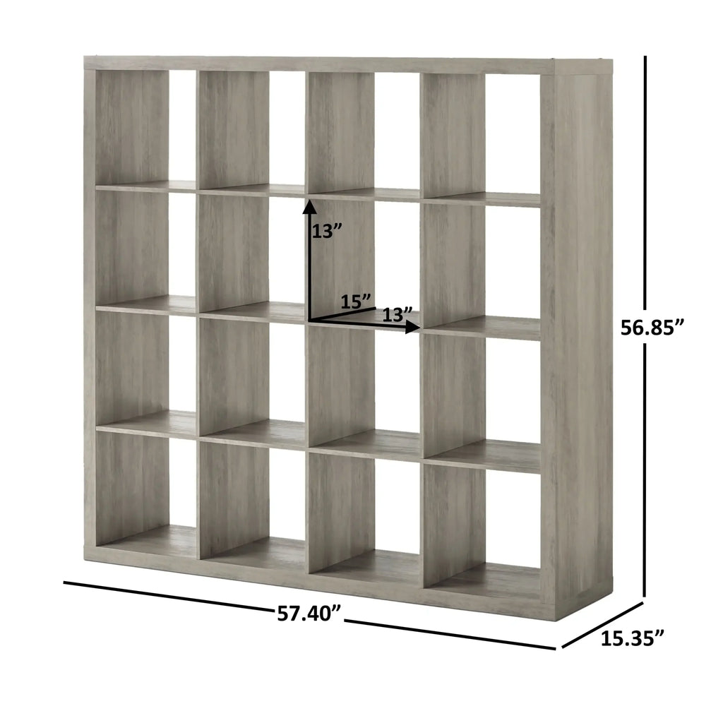 6/9/12/16-Cube Storage Organizer  Bookshelf, Bookcase Locker Living Room Furniture Home, Open Storage, Easy Assembly - view 3