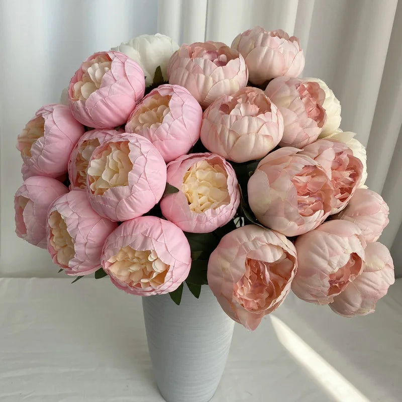 Timeless Artificial Peony Bouquet for Weddings - view 3