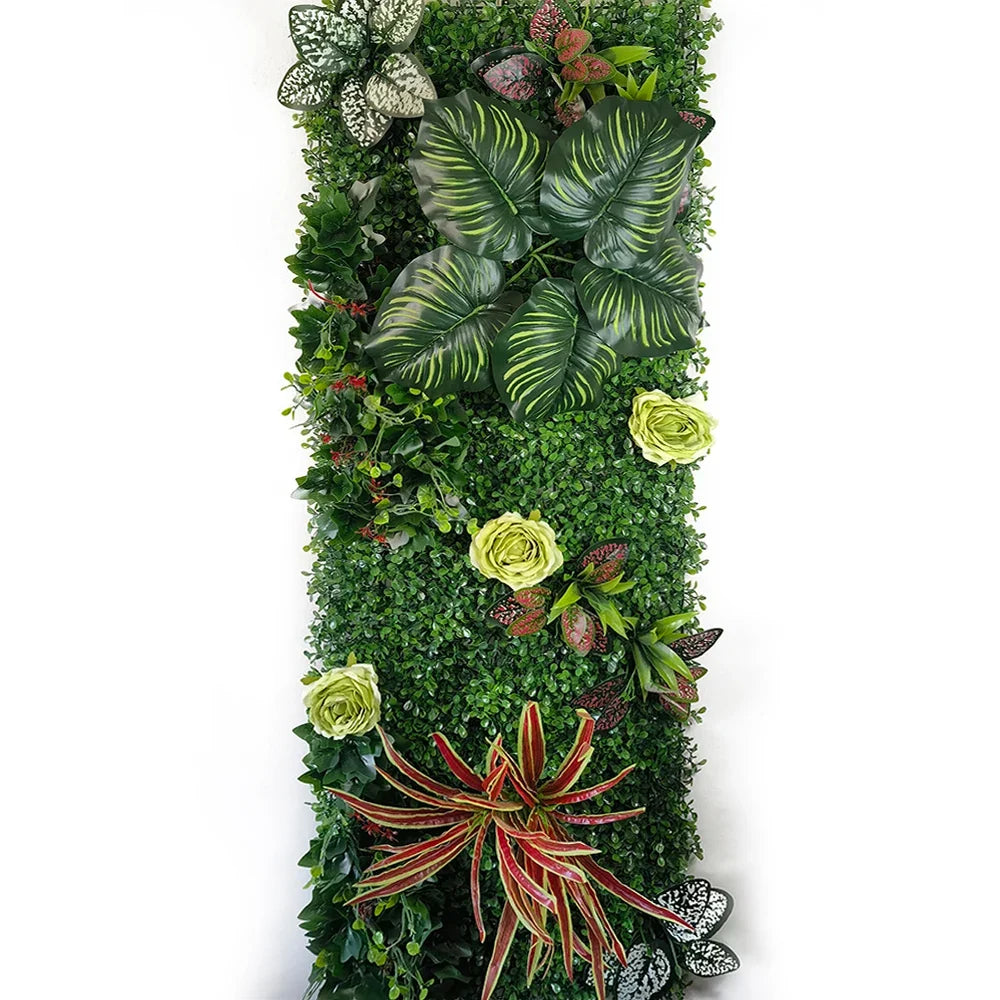 Artificial wall decoration grass chlorophytum for garden and events - Style8