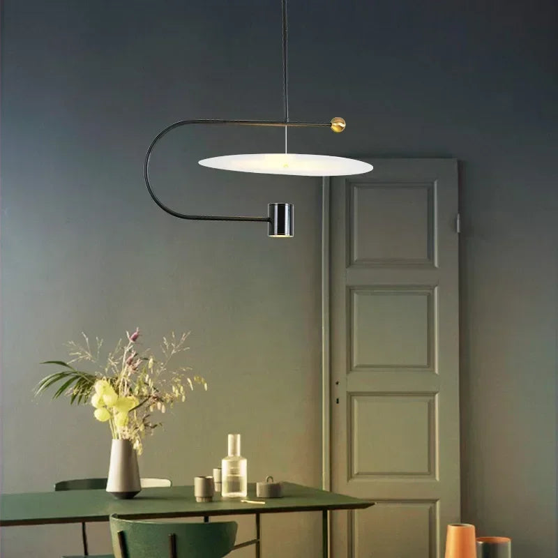 Minimalist Nordic acrylic chandelier for modern decoration - view 2