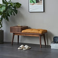 Nordic changing stools with modern design storage - B