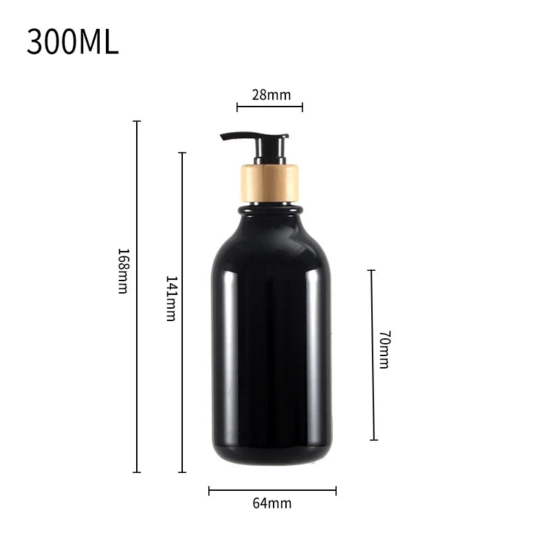 Refillable pump bottle for shampoo and shower gel - S10 300ML