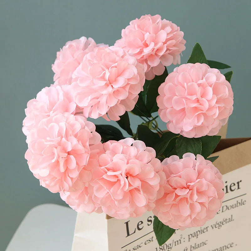 10 artificial dandelion bouquets for interior decoration and events - Rose1