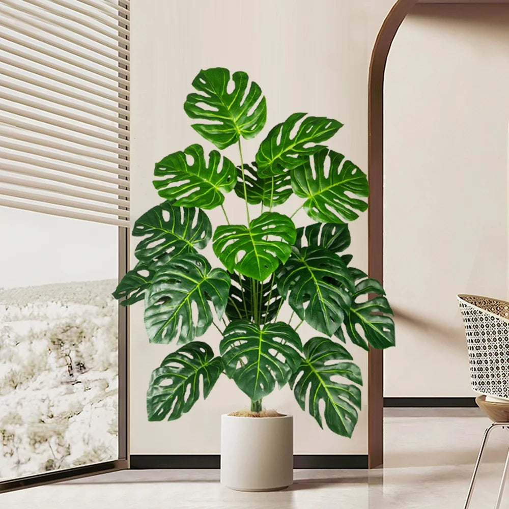 Tree monstera artificial for garden decoration and office - view 6