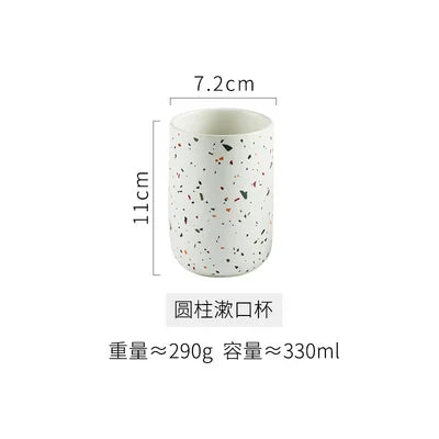 Ceramic bottle for soap and portable lotion - Mouth cup 1