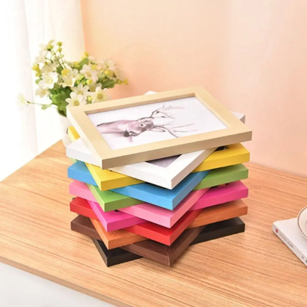 Colorful handcrafted photo frame for DIY decoration and display - view 3