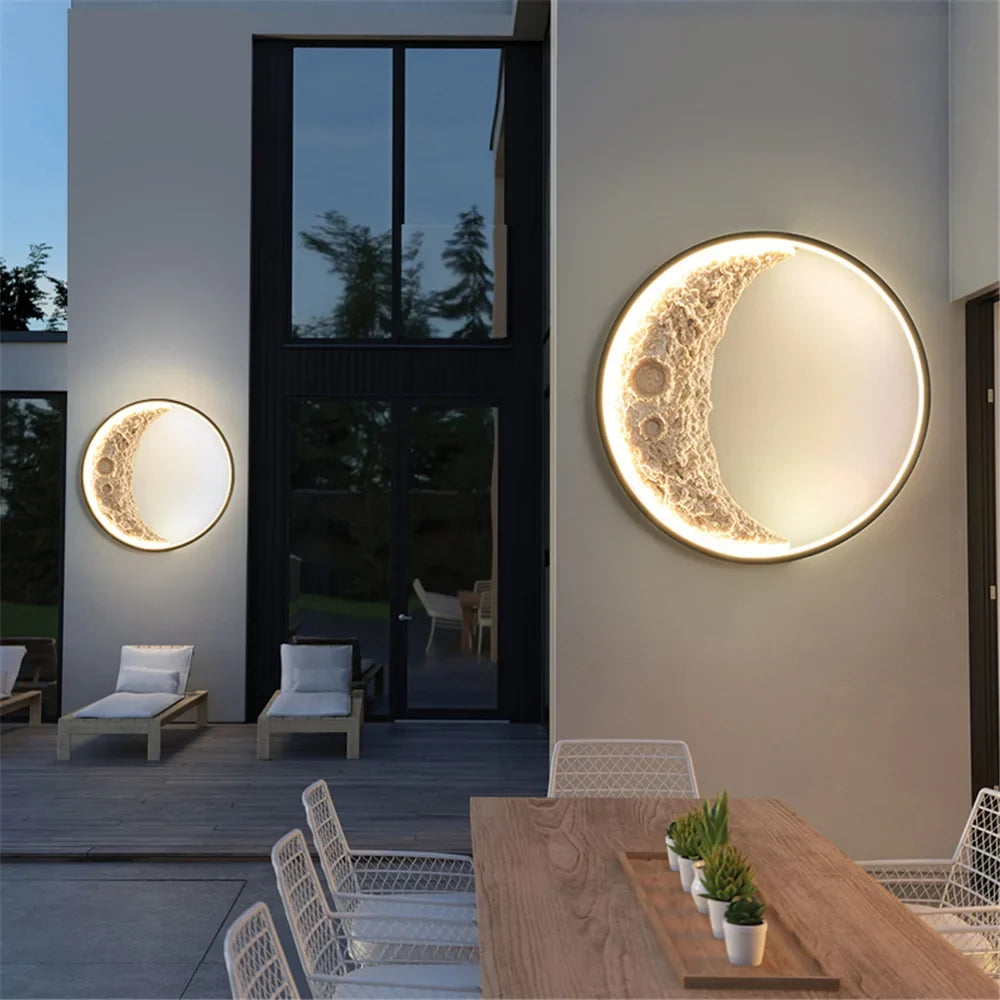 Wall sconce led round post-modern design for interior decoration - view 4
