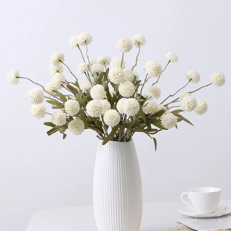 Artificial flowers dandelion decoration wedding gift bouquet saint-valentin - view 3