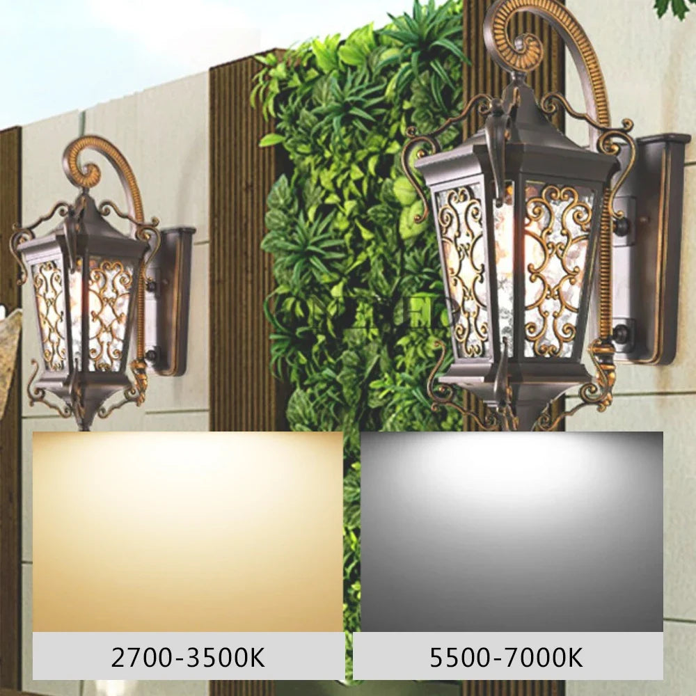 Super bright outdoor wall sconces for garden and balcony - view 4
